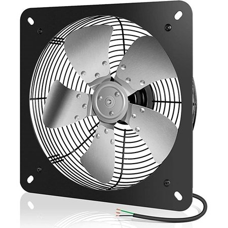 IPOWER 12 Inch Ventilation Exhaust Fan, Black HIFANXVENTIL12